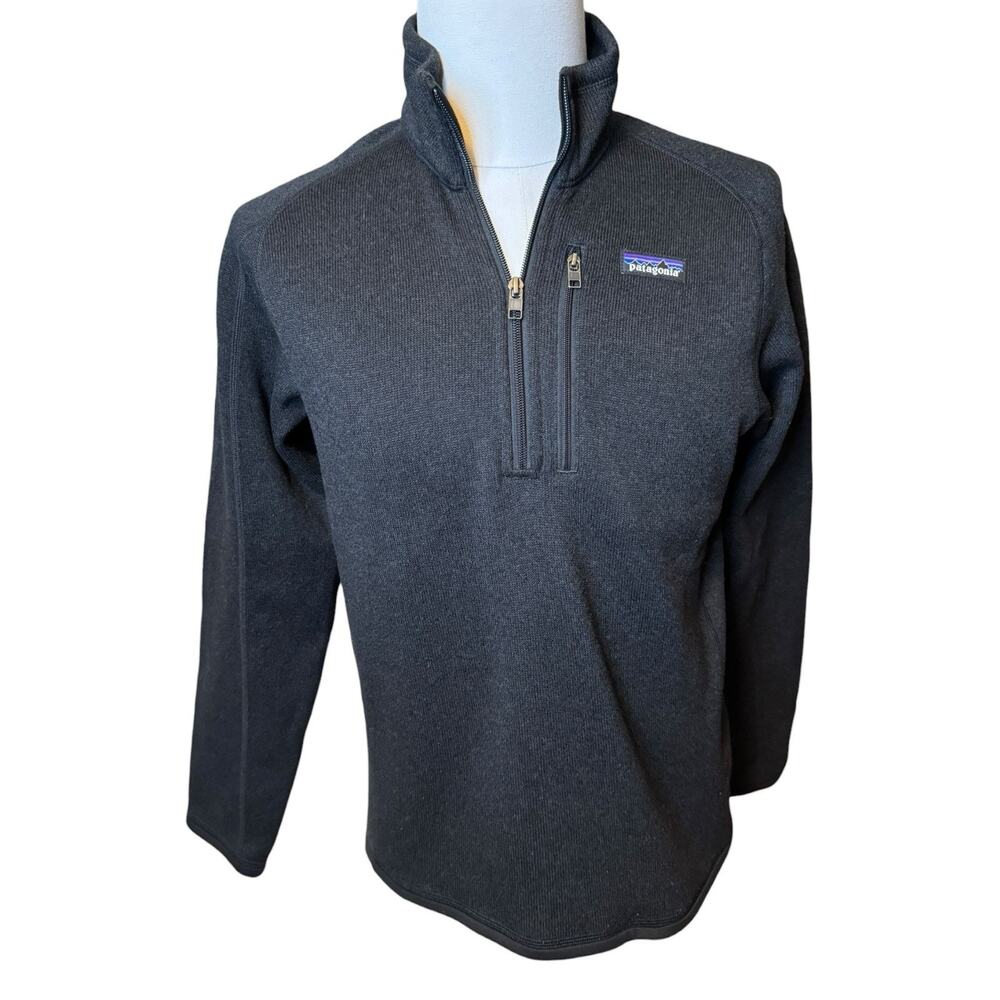 Patagonia Better Sweater Fleece Jacket Men's Black Small Fleece Gorpcore Warm